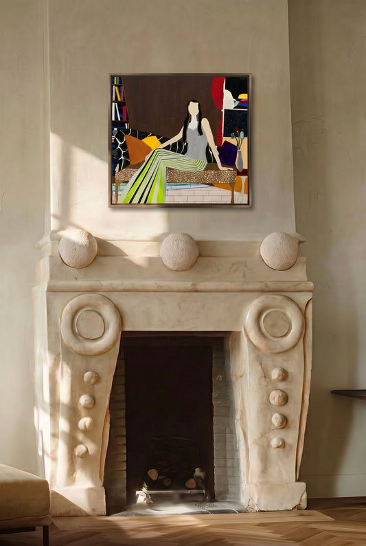 Seated Woman 7 -- Fine Art Print