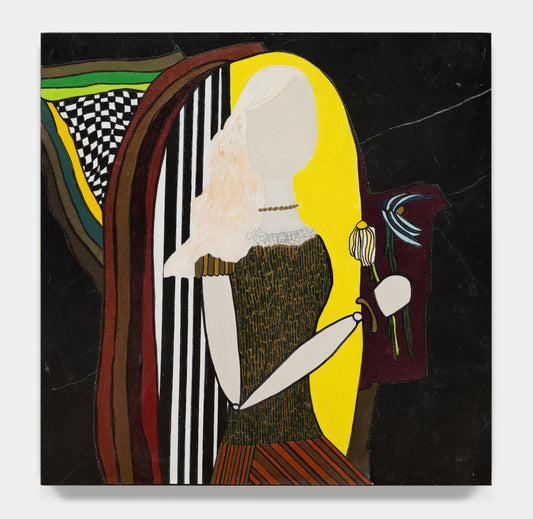 Woman With Flowers Three