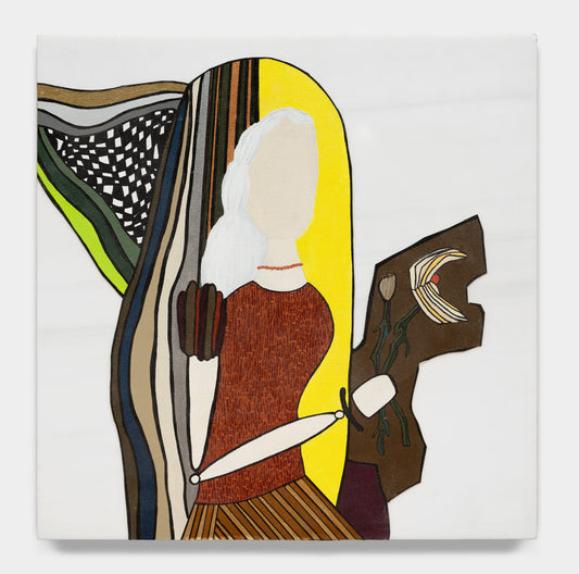 Woman With Flowers Five