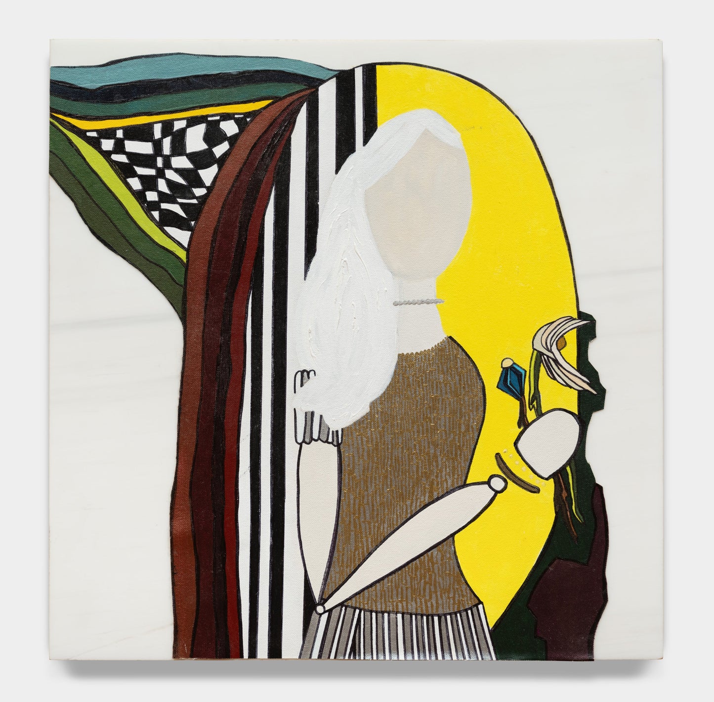 Woman With Flowers Four